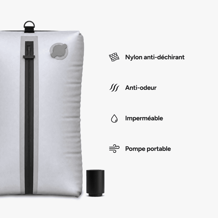 Sac de compression en nylon imperméable et anti-odeur singope